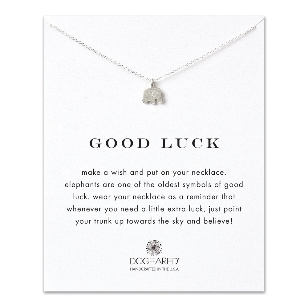 Dogeared Elephant Necklace